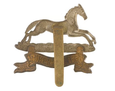 Cap Badge Other Ranks Prince Of Waless Own West Yorkshire Regiment