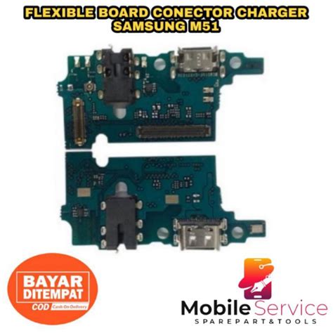 Jual FLEXIBLE BOARD CONECTOR KONEKTOR CHARGER PAPAN CAS SAMSUNG M51