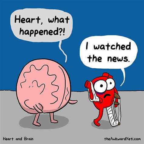 Heart Vs. Brain: Funny Webcomic Shows Conflict Between Our Emotions And Our Intellects | DeMilked