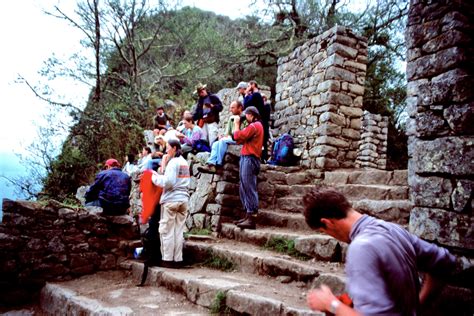 Intipunku O Puerta Del Sol En Machu Picchu