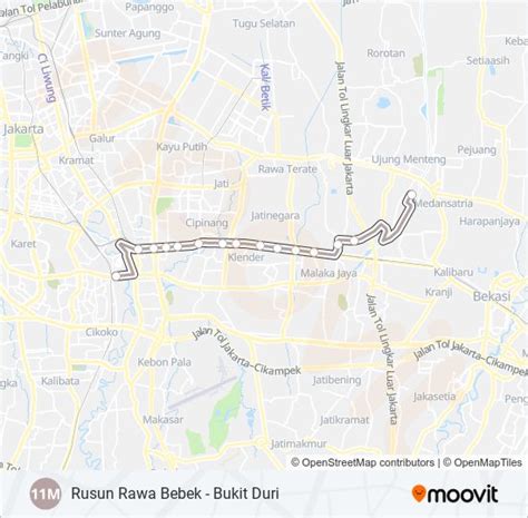 rute  jadwal pemberhentian peta rusun rawa bebek diperbarui