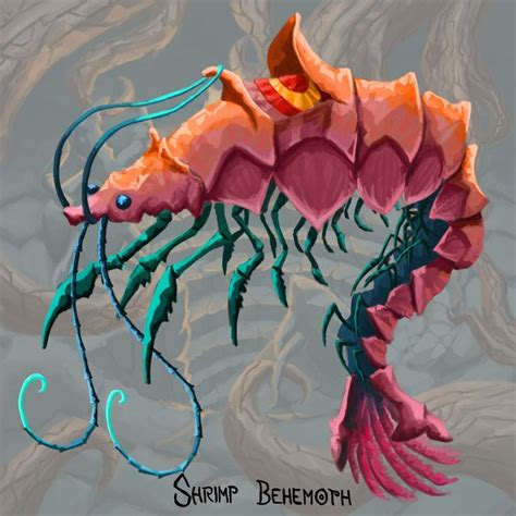 Shrimp Behemoth Dandd Shrimp In 2021 Dungeons And Dragons Art