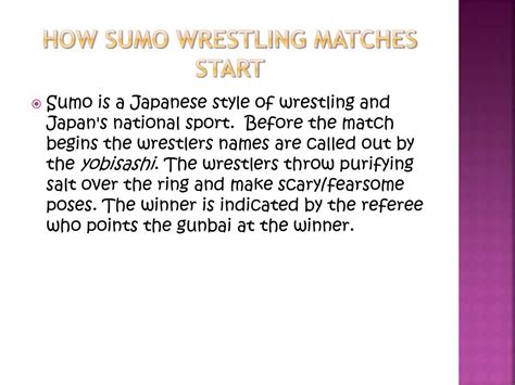 PPT - Sumo Wrestling PowerPoint Presentation, free download - ID:2317571