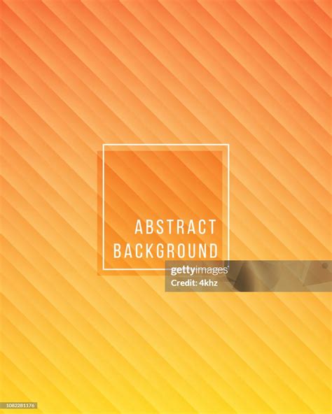 Simple Abstract Orange And Yellow Background High Res Vector Graphic