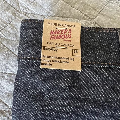 Naked Famous Classic Slub Vintage Short Slub Depop