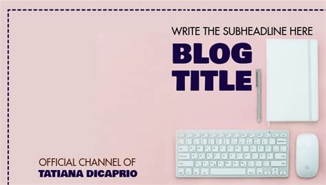 BLOG HEADER Template | PosterMyWall