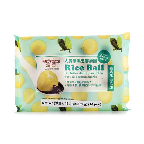 Onetang Rice Ball With Sweet Sesame Paste Frozen Weee