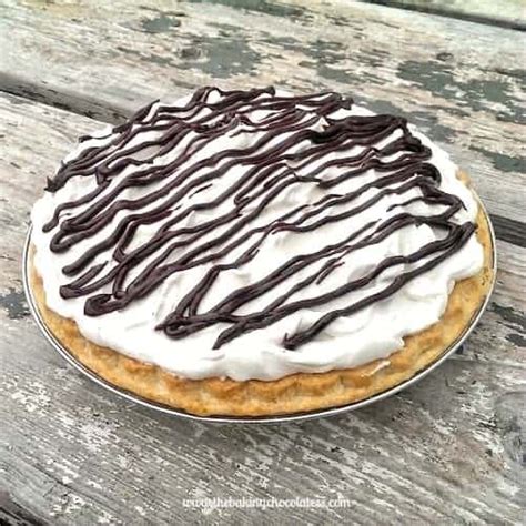 Whipped Chocolate Cream Pie! - The Baking ChocolaTess