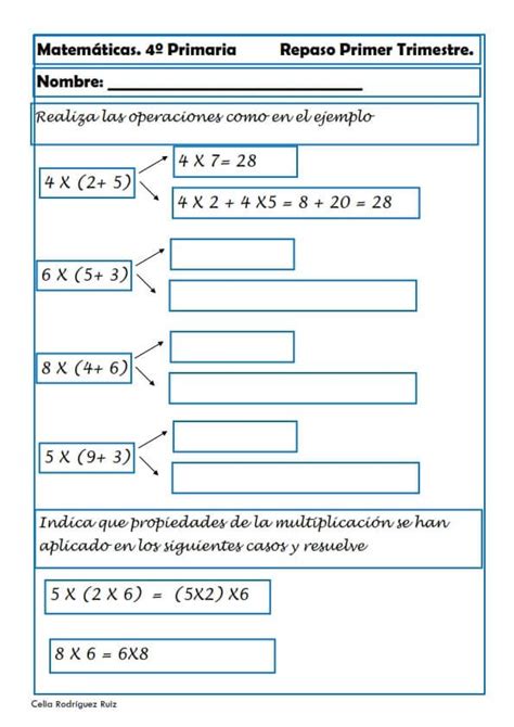 Matematicas Cuarto De Primaria Ejercicios Matematicas Primaria Images