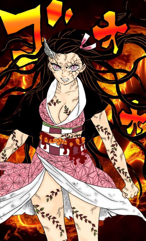 Nezuko Full Demon Form Manga