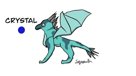 Crystal The Icewing Ref Speedpaint Youtube