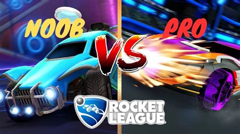 Noob Vs Pro Rocket League Youtube