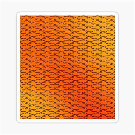 Gator Square Sticker For Sale By Bardyr Redbubble