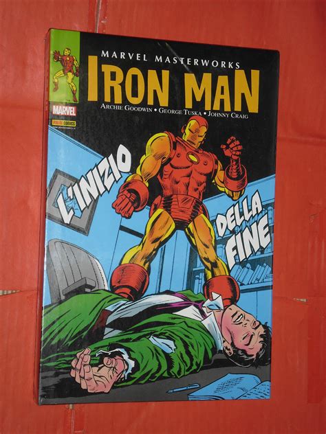 MARVEL MASTERWORKS IRON MAN VOL 5 CARTONATO PANINI COMICS Nuovo