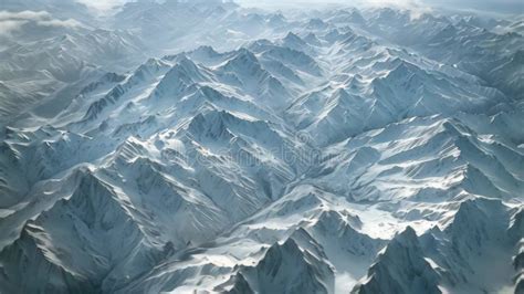 This Photo Captures The Stunning View Of A Snow Capped Mountain Range