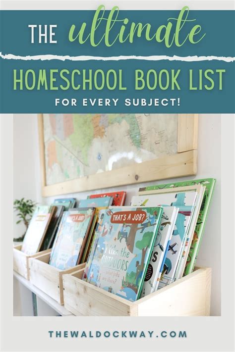 The Ultimate Book List For Every Subject In Your Homeschool