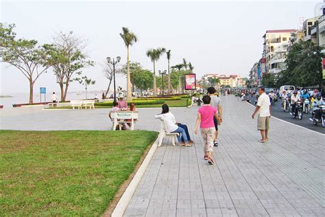 Sisowath Quay In Phnom Penh Riverside Dining And Shopping Street In