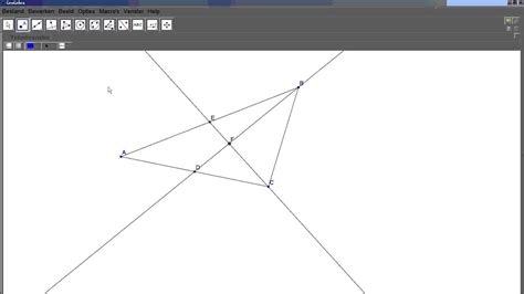 Zwaartelijnen En Zwaartepunt Van Een Driehoek Met GeoGebra YouTube