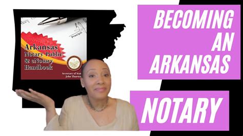 How To Become A Notary Arkansas Youtube