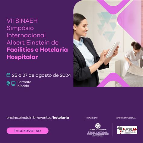 Inscreva se no VII Simpósio Internacional Albert Einstein de Hotelaria