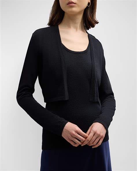 Neiman Marcus Cashmere Collection Cashmere Superfine Shrug Neiman Marcus