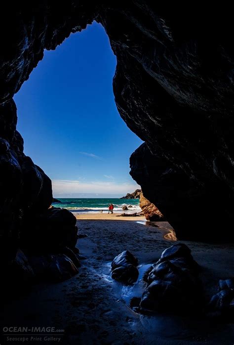 Cornish Cave Cornwall Pirates Cove Golden Coast