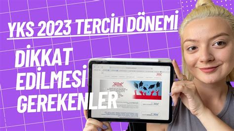 Yks Tercih D Neminde Dikkat Edilmesi Gerekenler Youtube