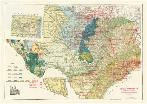 Map Of Texas Oil Fields - Map