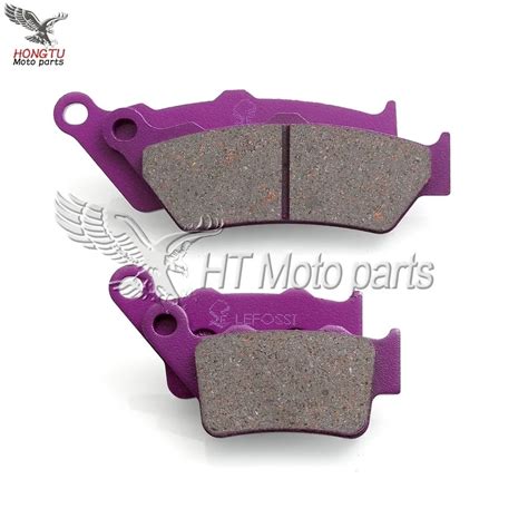 Motorcycle Carbon Fiber Front Rear Brake Pads For BMW F650GS F 650GS