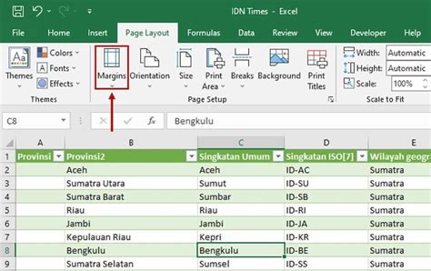 Cara Print Excel Agar Tidak Terpotong Dan Tetap Rapi