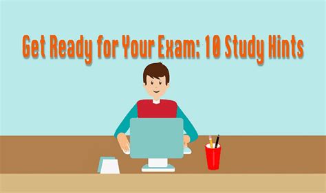 Effective Study Habits To Get Ready For Your Exam Infographic