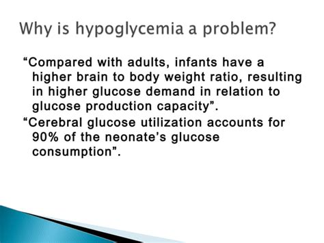 Neonatal Hypoglycemia Ppt