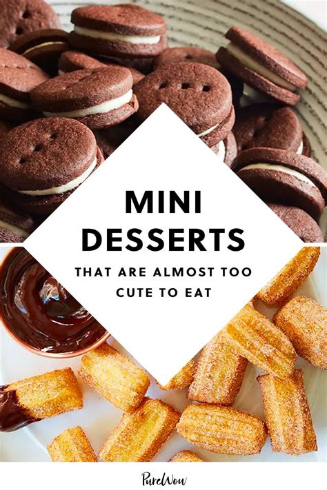 Mini Desserts That Are Almost Too Cute To Eat Almost Bite Size