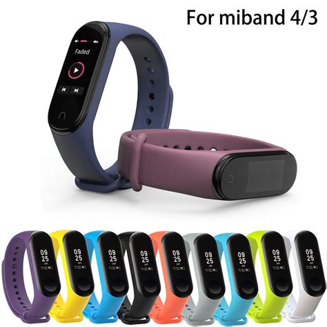 Dây Đeo Silicon Cho Đồng Hồ Thông Minh Xiaomi Mi Band 3 4 Shopee Việt Nam