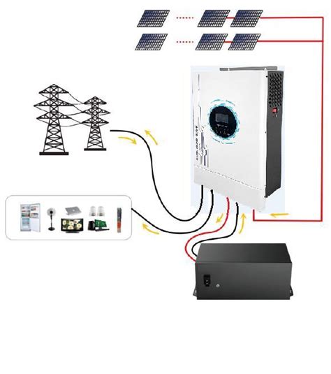 Solar Storage On Off Grid Hybrid Inverter Kw Kw Hybrid Inverter