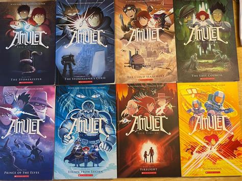 Amulet comic (Kazu Kibuishi) full collection, Hobbies & Toys, Books ...