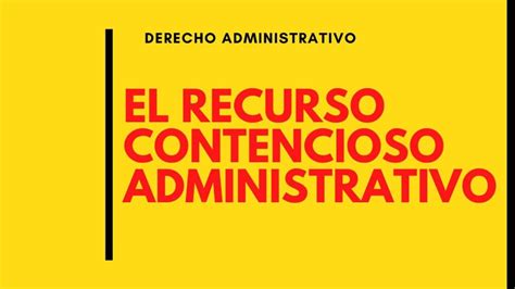 Recurso Contencioso Administrativo En Funcionarios P Blicos Viltis