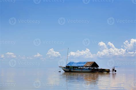 Floating village 1242194 Stock Photo at Vecteezy