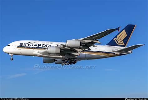 9V SKC Singapore Airlines Airbus A380 841 Photo By Chris Pitchacaren