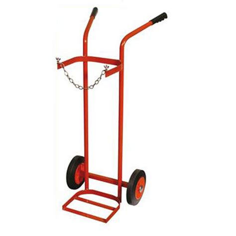 Citec Red Single Gas Cylinder Trolley Available Online Caulfield