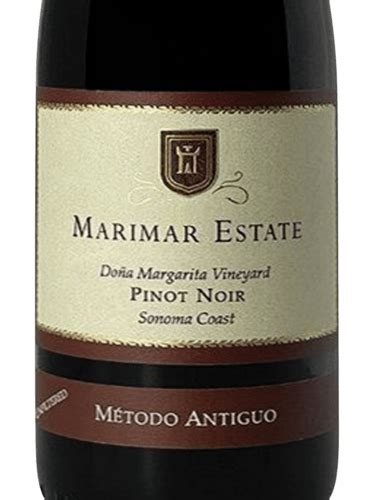 Marimar Estate Método Antiguo Doña Margarita Vineyard Pinot Noir