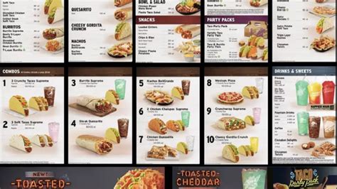 Taco Bell Menu Prices