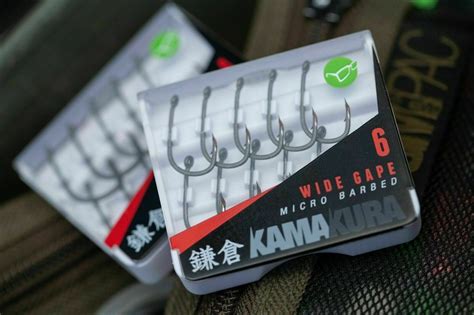 Korda Kamakura Hooks Krank Choddy Wide Gape Hooks Barbed Barbless