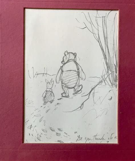 Winnie the Pooh pencil drawings | Collectors Weekly