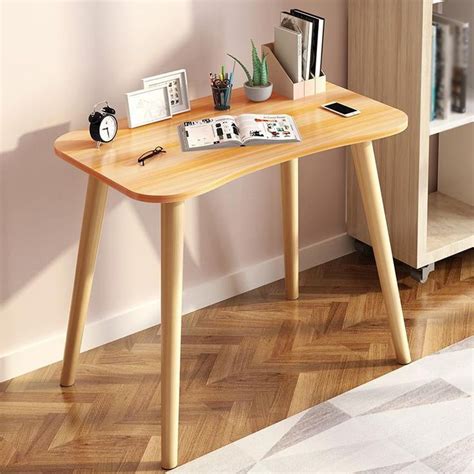 Wooden Home Writing Desk Modern Style Parsons Base Office Desk In