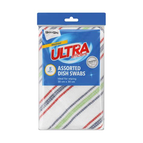 Pnp Ultra Assorted Dish Swabs 5 Pack Smart Price Specials Pnp Home