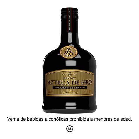 Brandy Azteca De Oro Solera Reservada 700 Ml Walmart