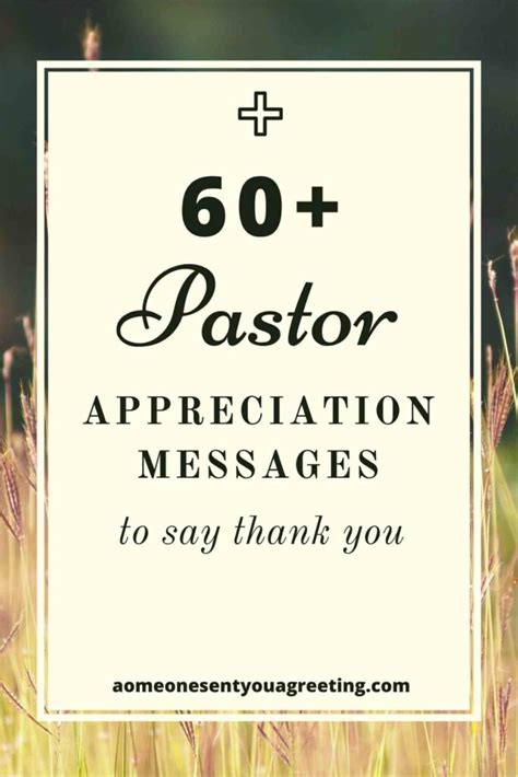 60 Pastor Appreciation Messages To Say Thanks Someone Sent You A