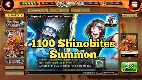 Nxb Nv Shinobites Summon On New Rin Kakashi Boy Ex Rekit