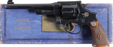 Sold At Auction Smith Wesson Outdoorsman Pre War Revolver